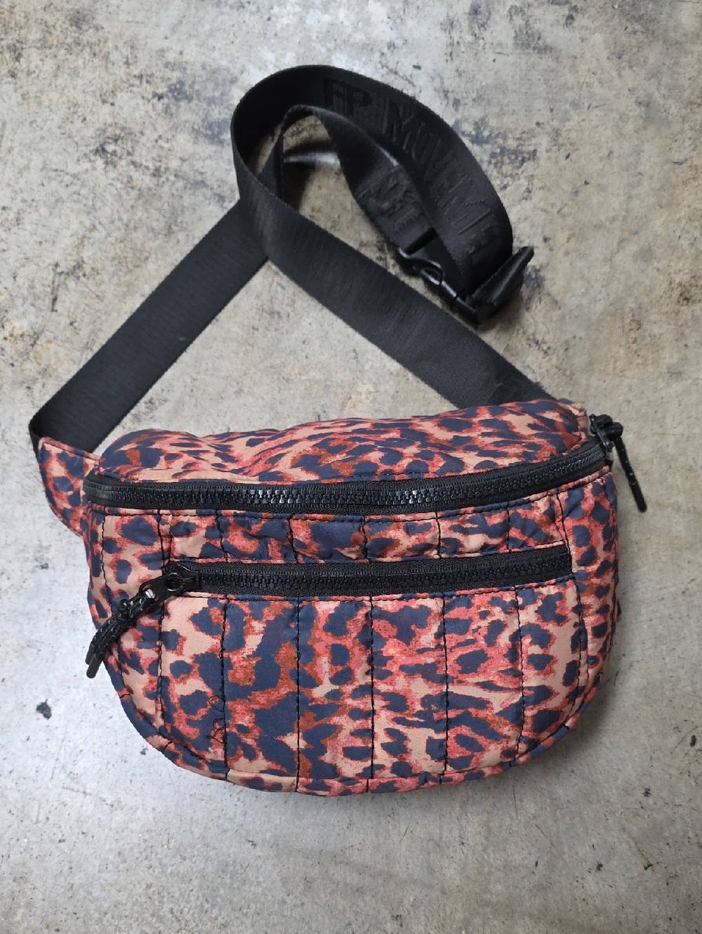 Free People Movement Bag Orange Black